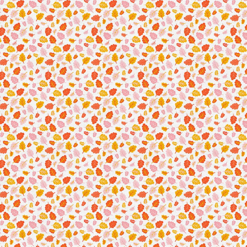 Mystical Manor - Leaf Toss - White 