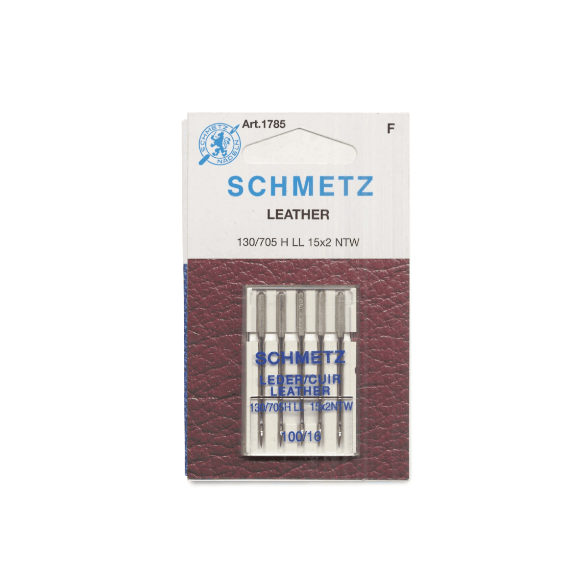 Schmetz Leather Machine Needle Size 16/100