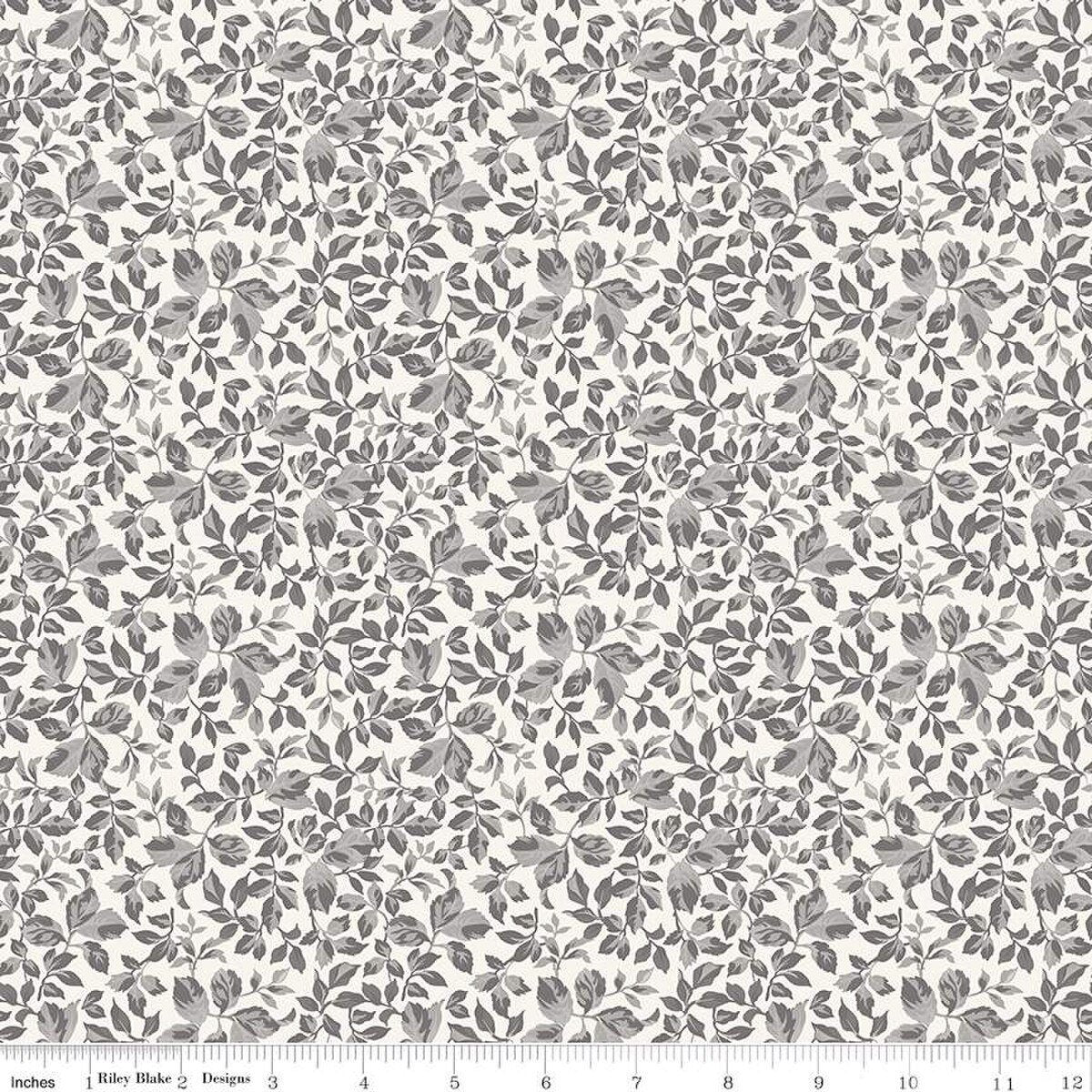 Ink & Ivory - Leaves - Ivory  