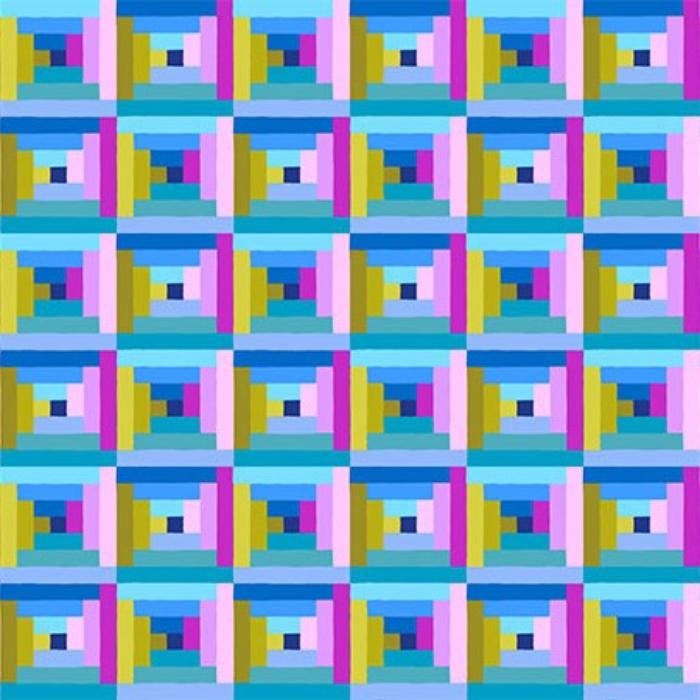 Piecework - Log Cabin - Beach