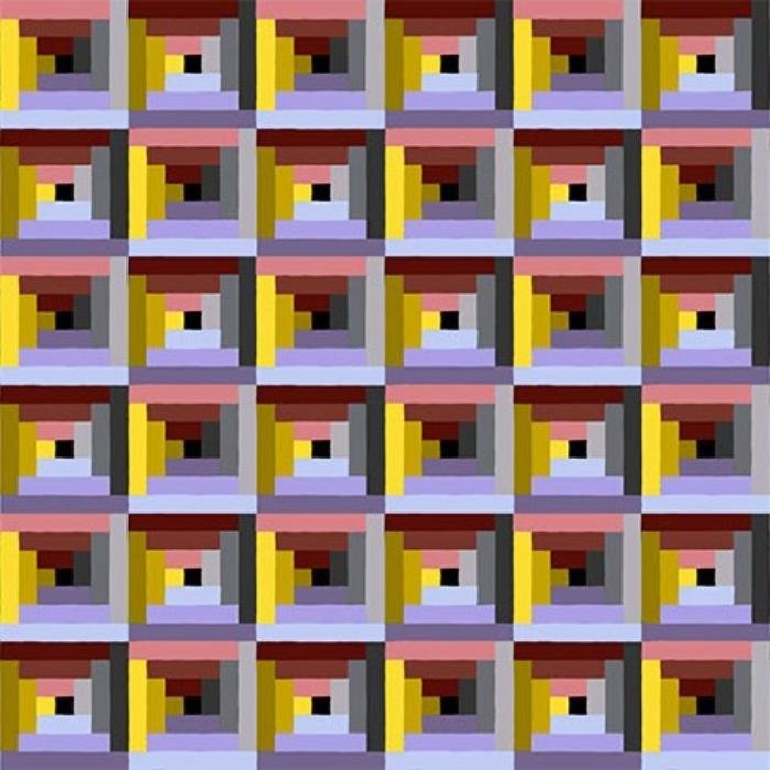 Piecework - Log Cabin - Woods