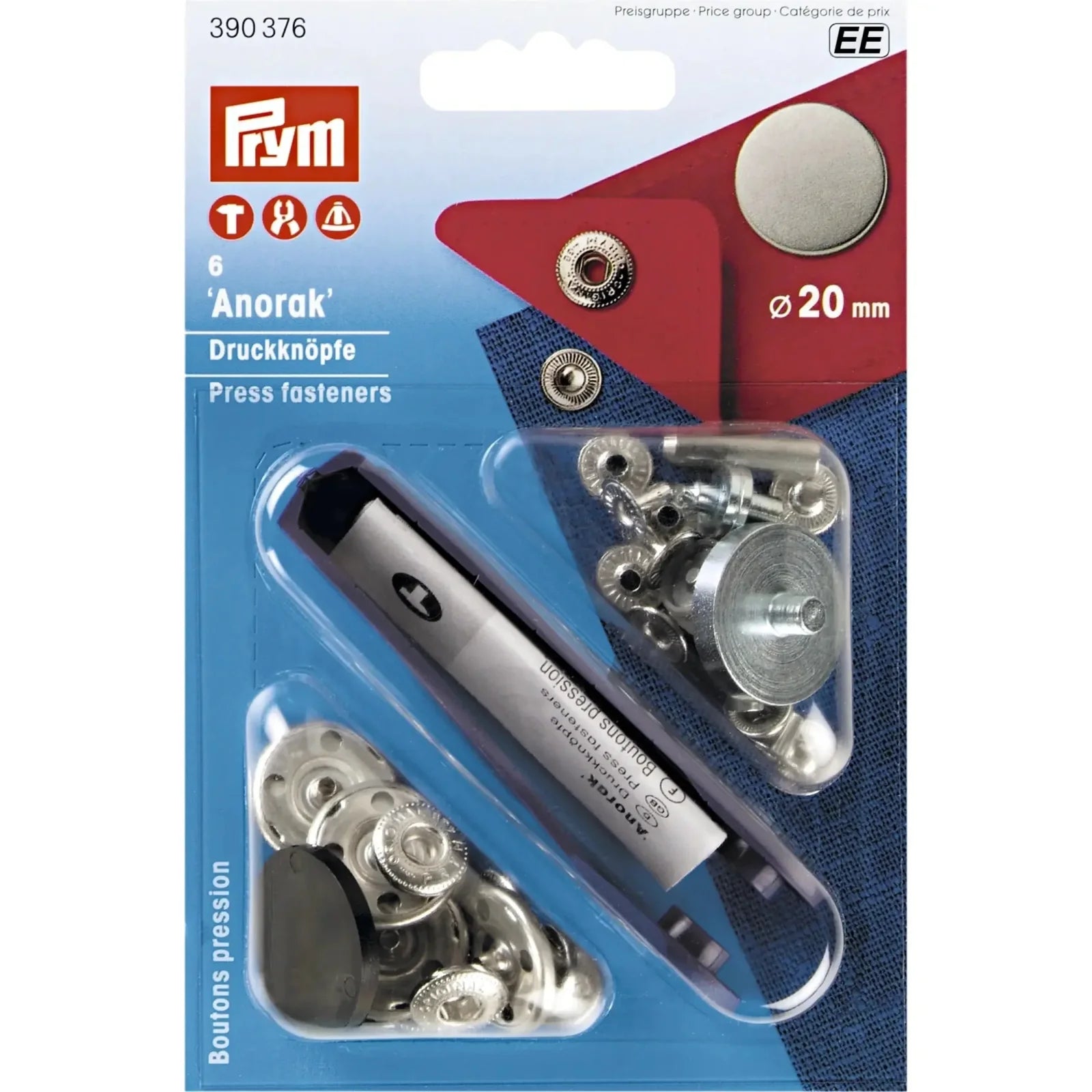 Anorak Snap w/Tools - 20mm 