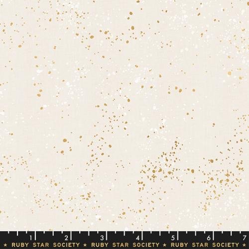 Speckled - Metallic White Gold