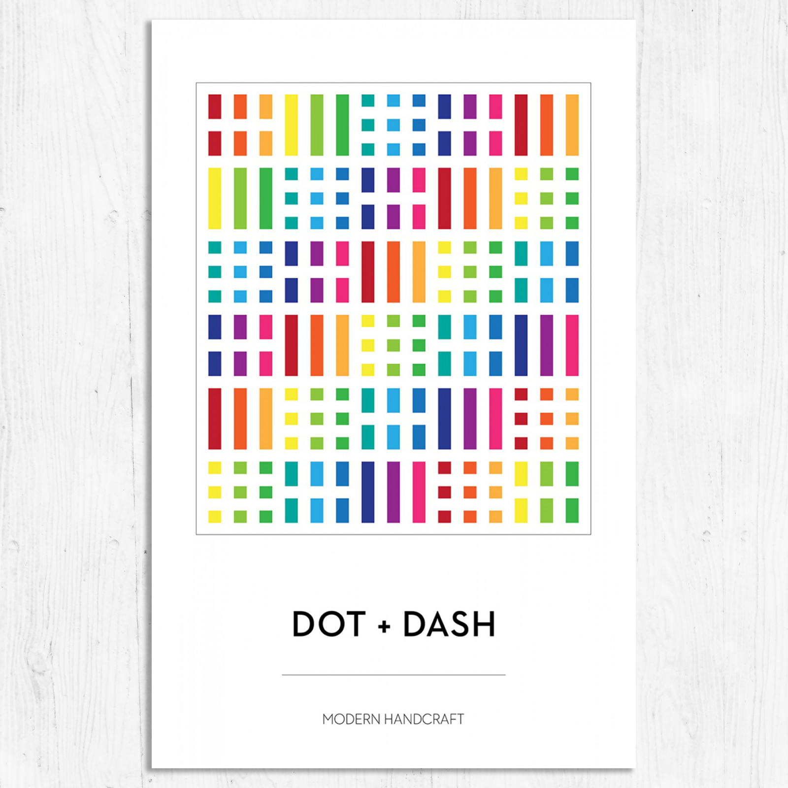 Modern Handcraft - Dot + Dash Quilt
