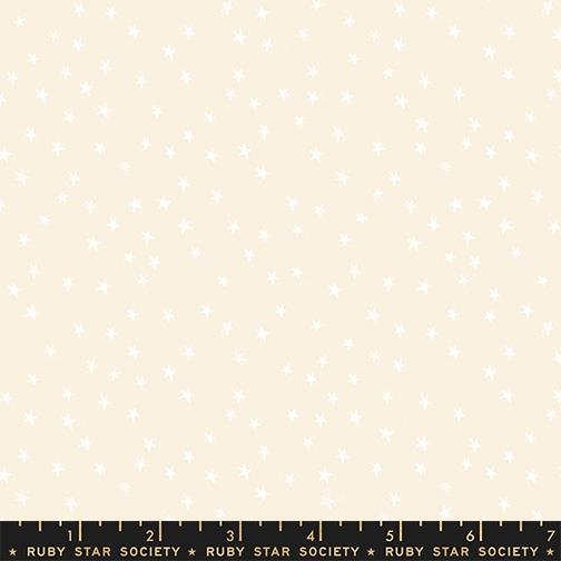 Starry New - Mini White on Natural