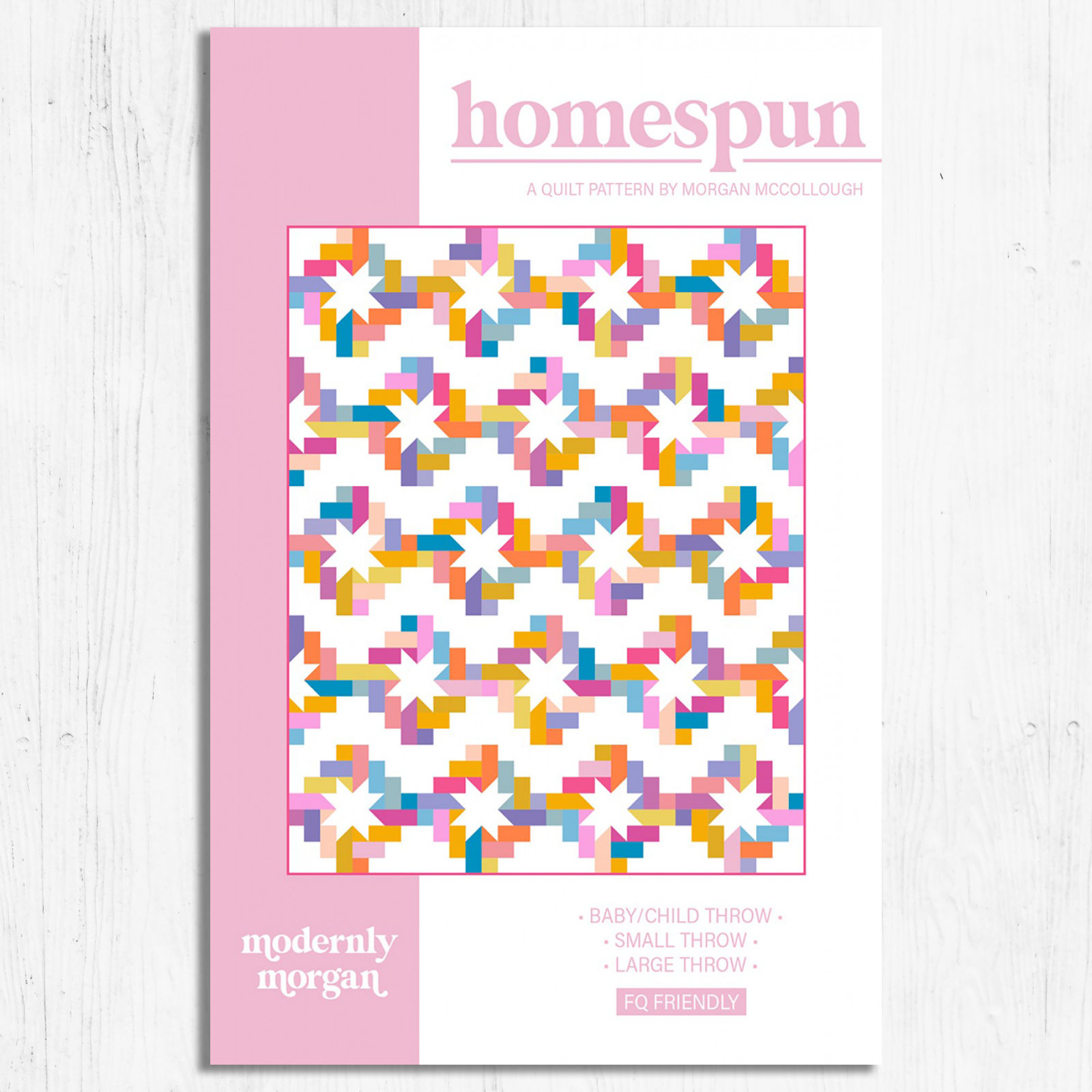 Modernly Morgan - Homespun Quilt