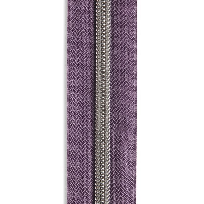 5 Metallic Nylon Zipper By the Yard - Grape – Urban Sewciety