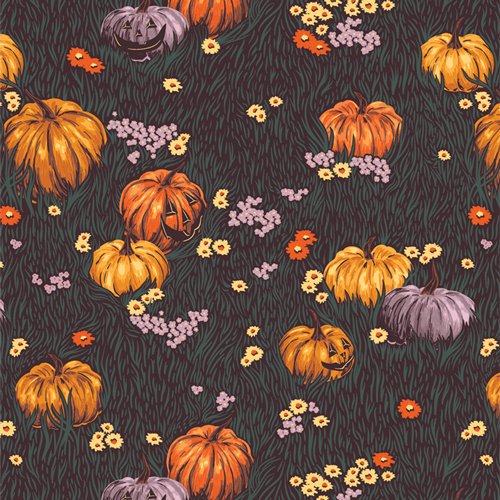 Ghostly & Haunted - Moonlight Pumpkins 