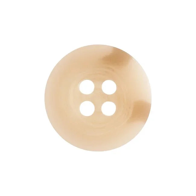 5/8" Khaki/Docker Button - Mottled White