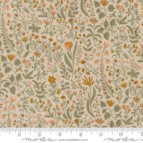 Rainier Linen Canvas - Mountain Meadow - Eggshell