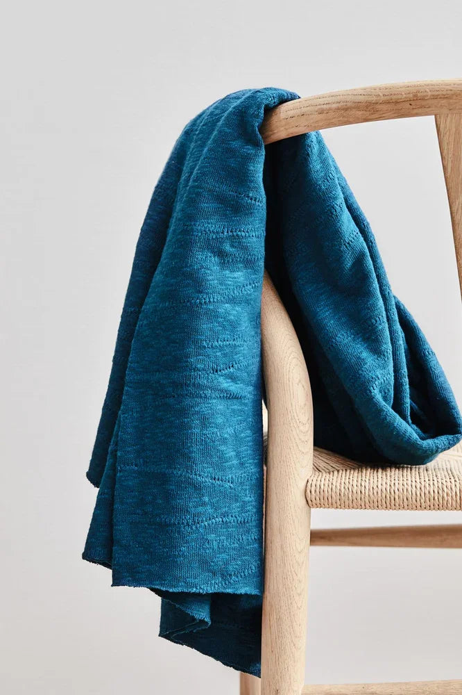 Slub Jacquard - Ocean