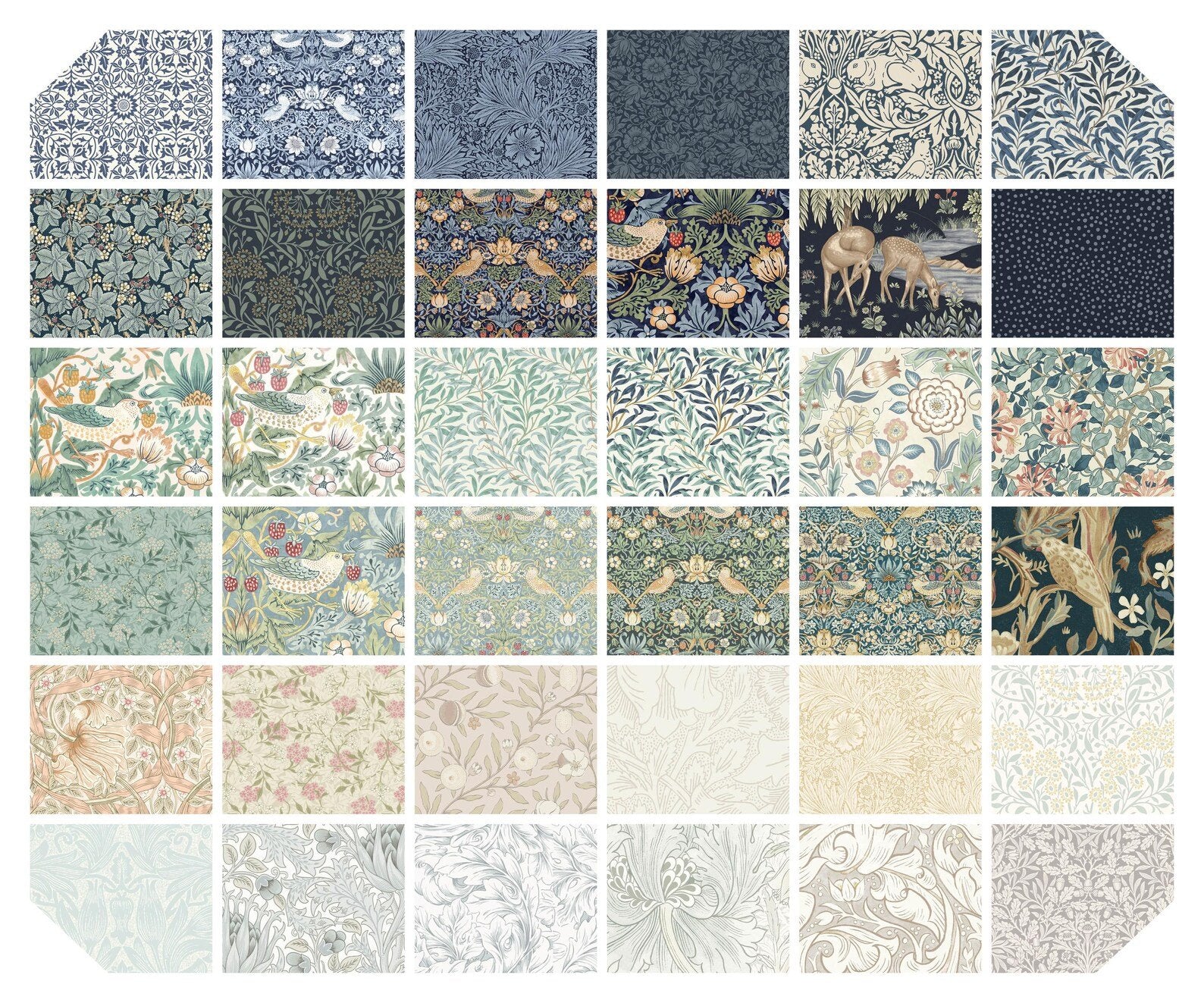 Morris & Co.Multi 5" Charm Pack