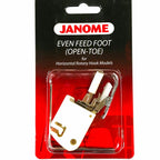 Janome Open Toe Even Feed Foot - 7 mm machines