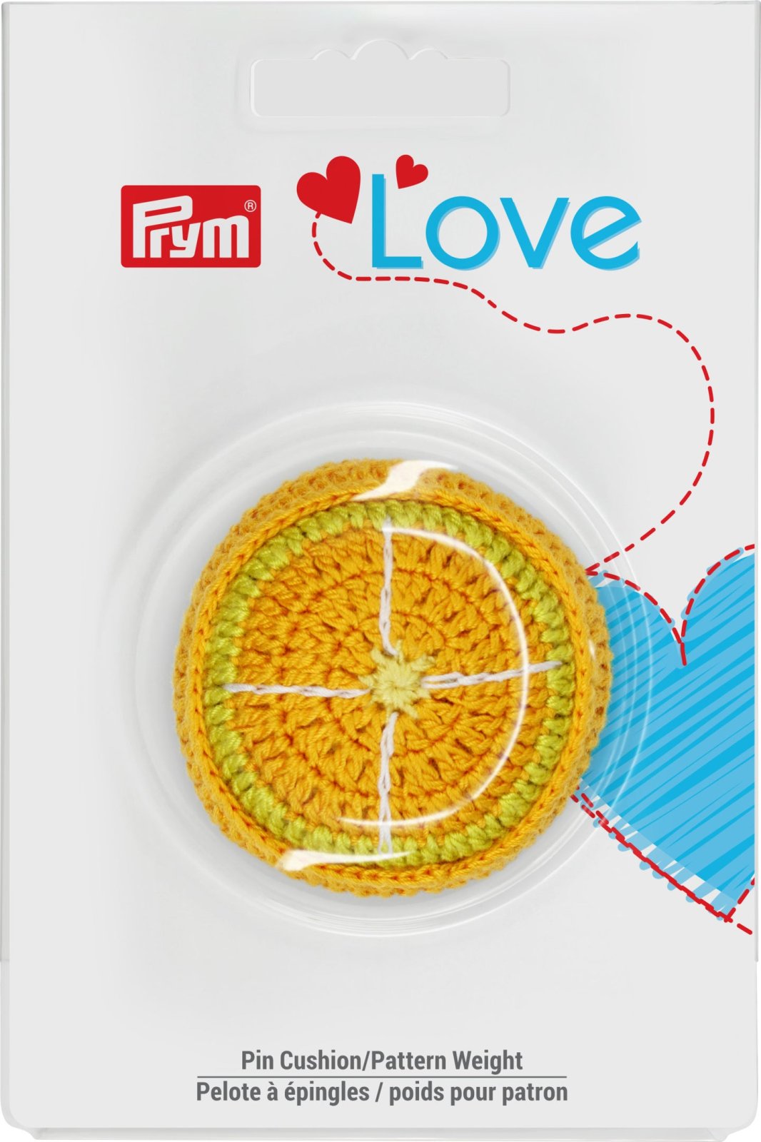 Prym Notions - Pin Cushion/Weight - Orange