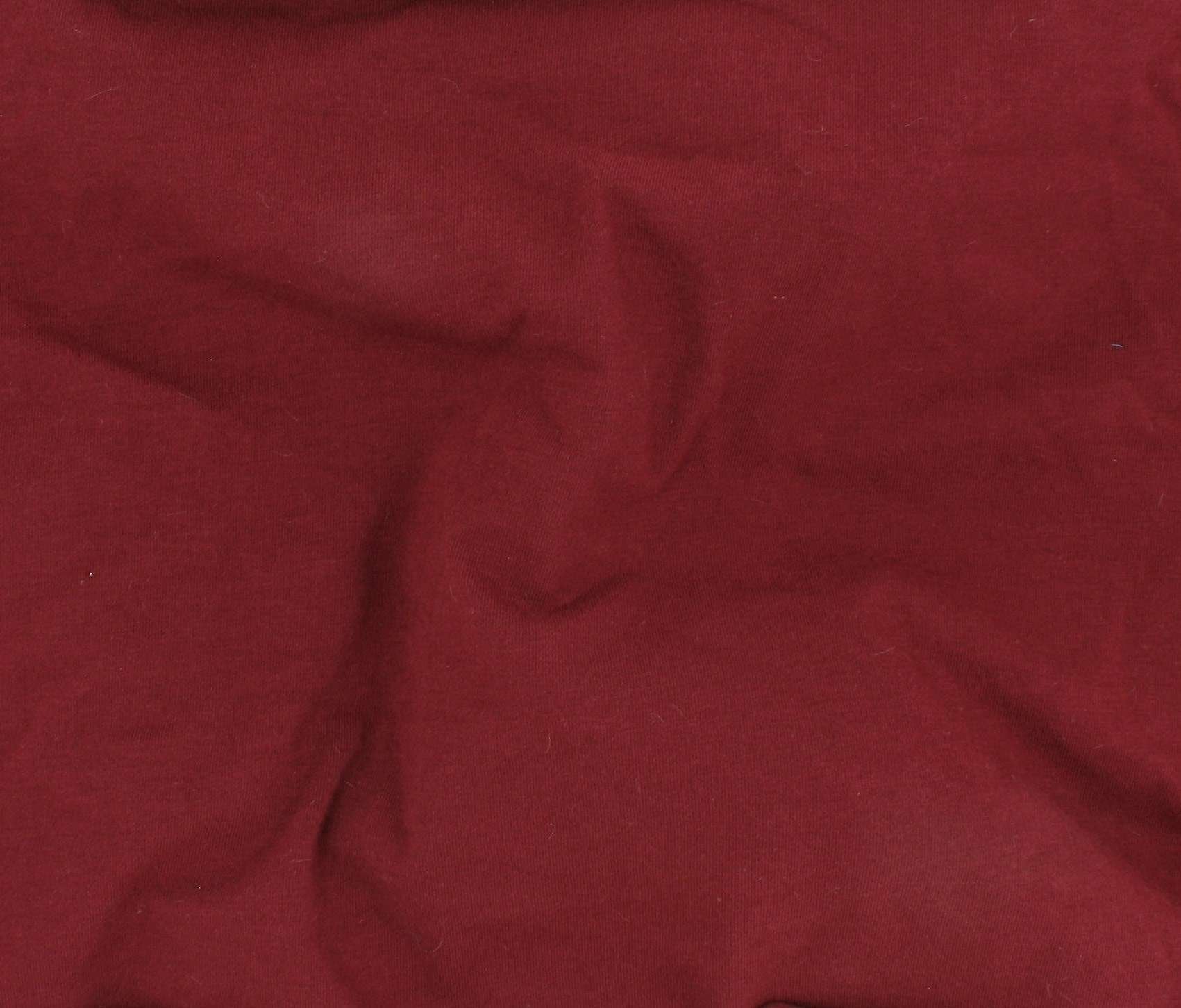 Organic Spandex Knit - Ox Blood