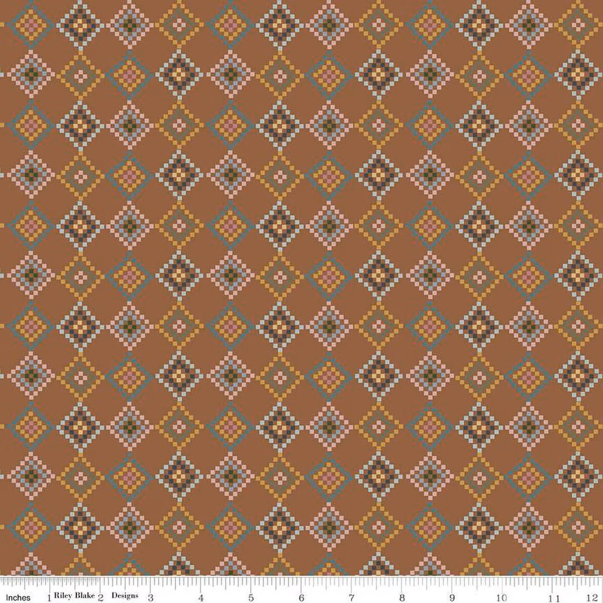 Honey Locust - Patchwork - Saddle