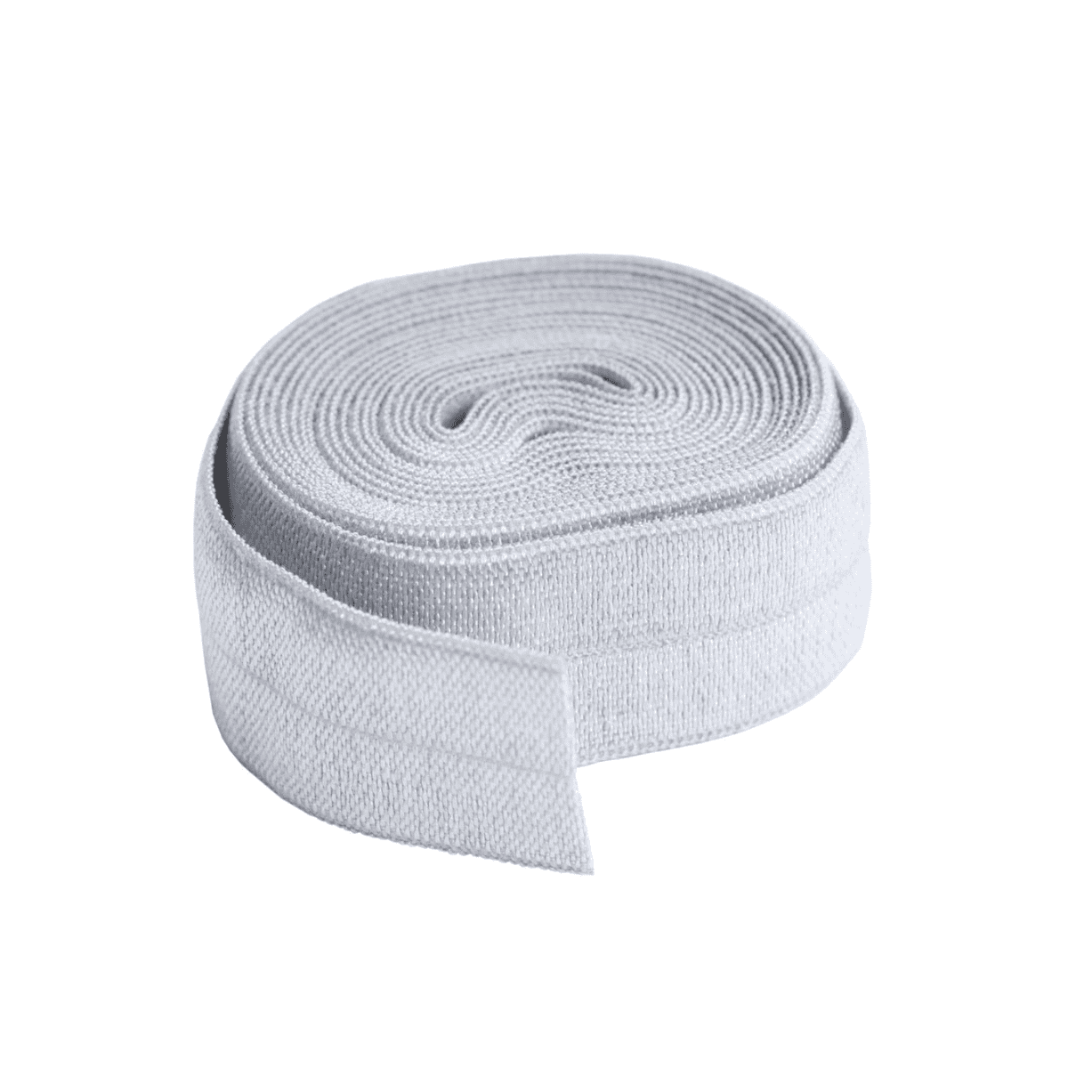 Fold-over Elastic 3/4" x 2yd - Pewter