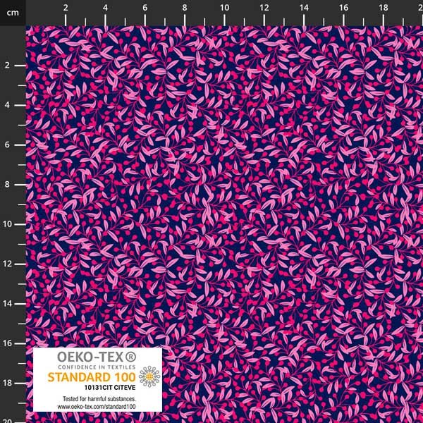 Ditsy Gardens - Small Branches - Pink