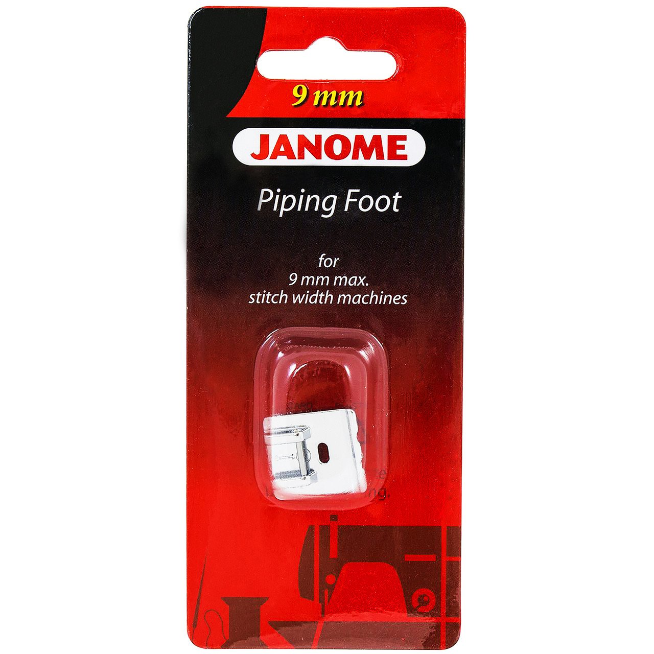 Janome Piping Foot - 9mm Machines