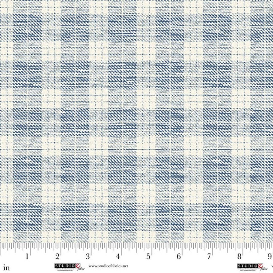 Pieces of America - Plaid - Blue