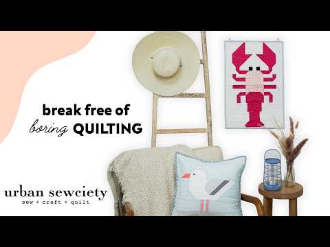 Project Kit: Patchwork Lobster Wall Hanging