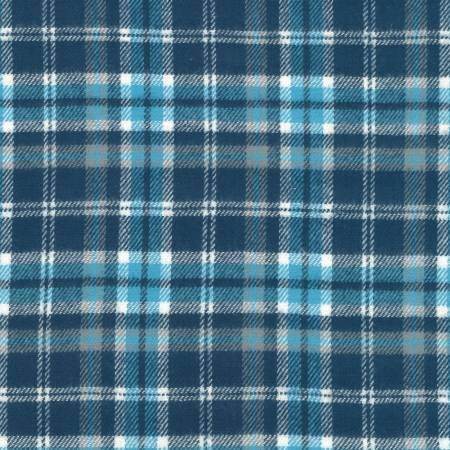 Primo Plaid Flannel - Dark Blue