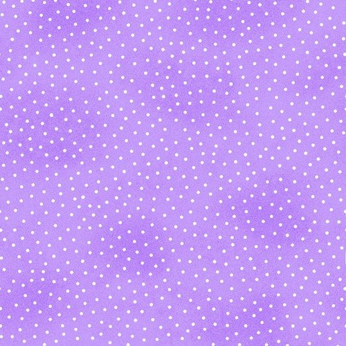Comfy Flannel - Dots - Purple