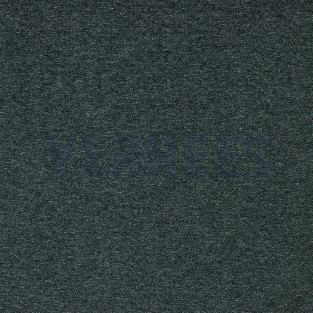 Quilted Knit - Dark Grey Melange