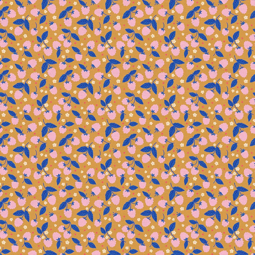 Berries & Blossoms - Raspberry Patch - Gold