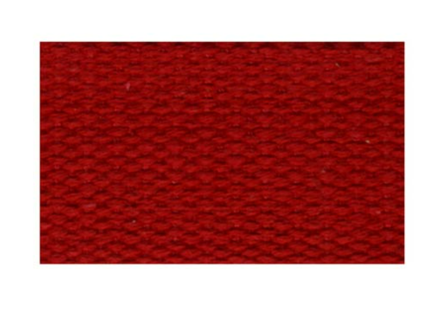 Cotton Webbing - 1" Wide - Red (8)