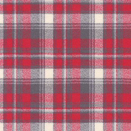 Mammoth Wide Flannel - Red