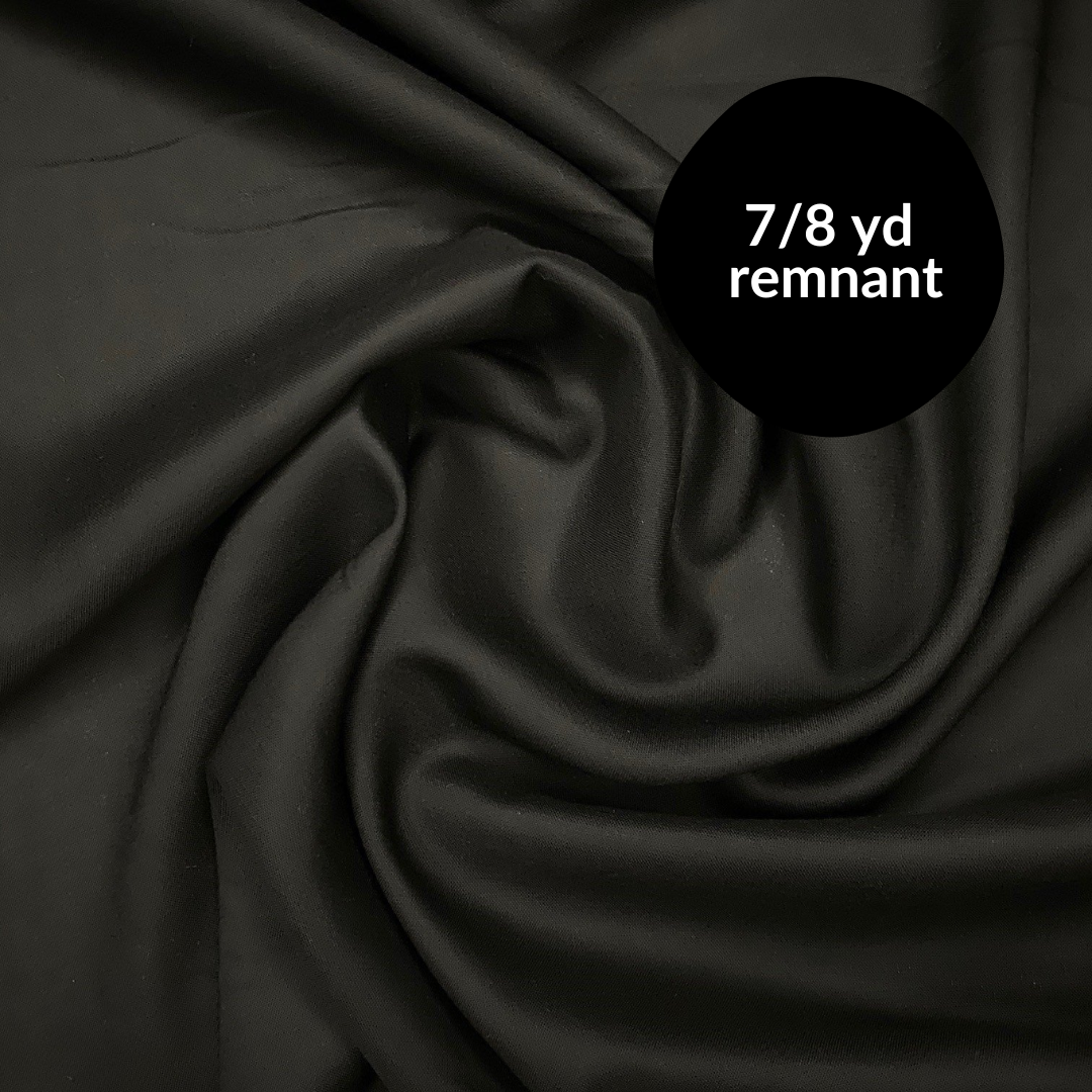 Remnant 7/8 yd - Solid Rayon - 58" wide - Rainforest