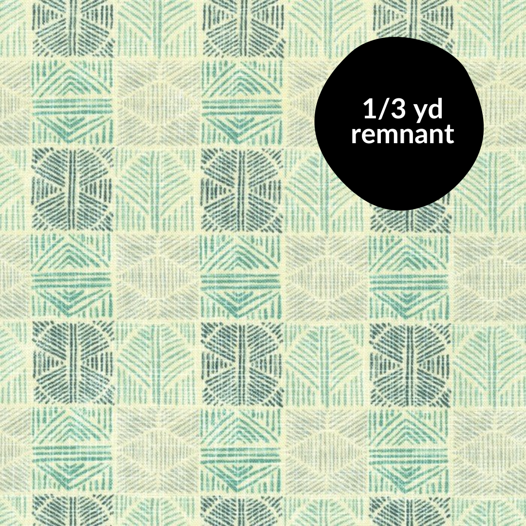 Remnant 1/3 yd - Horizon - Geometric - Natural