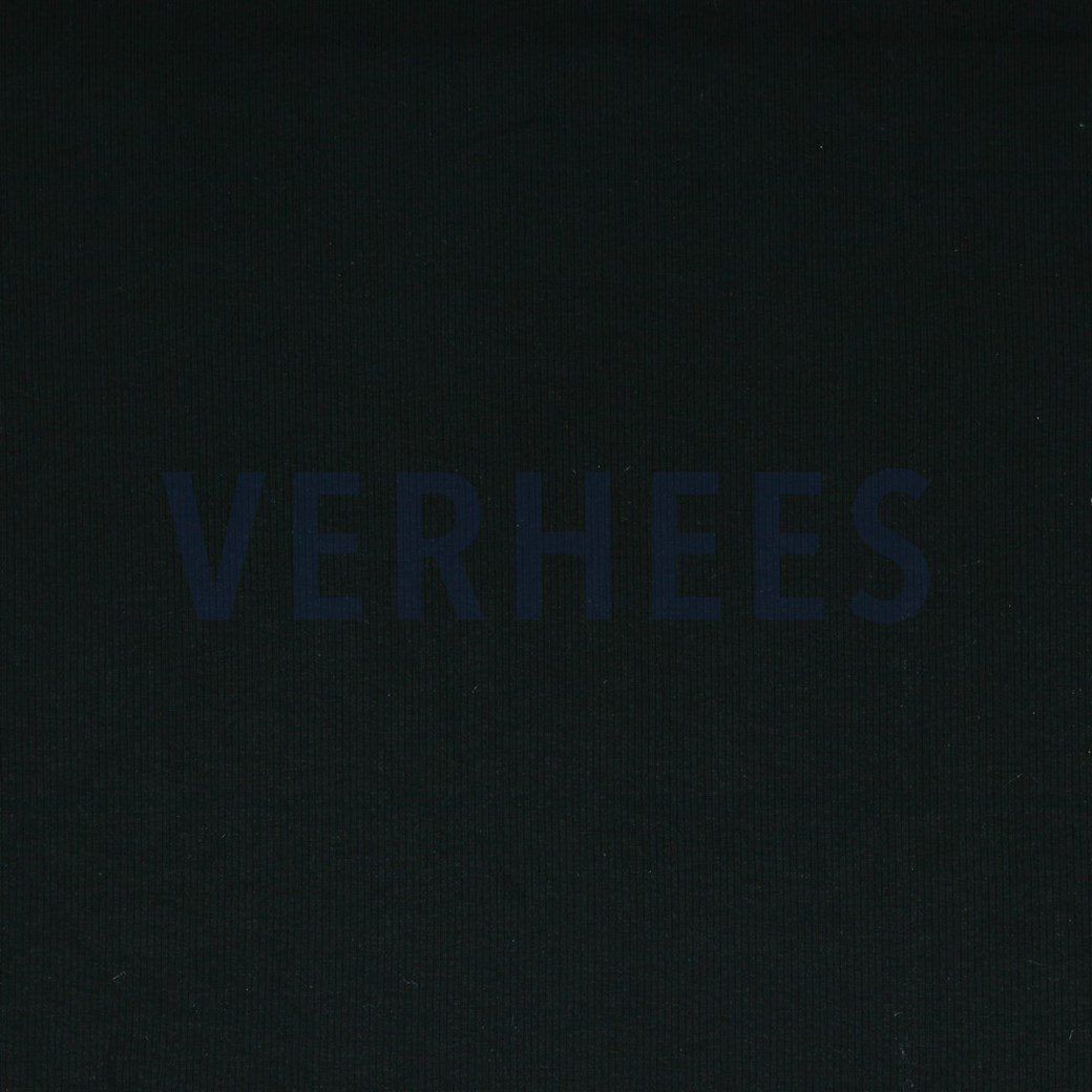 Rib Jersey Knit - Black