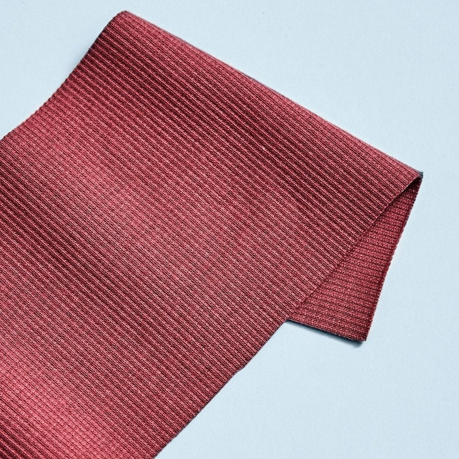 2x1 Rib Knit - Rosewood