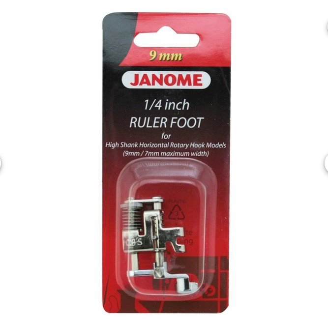 Ruler Foot for High Shank Machines