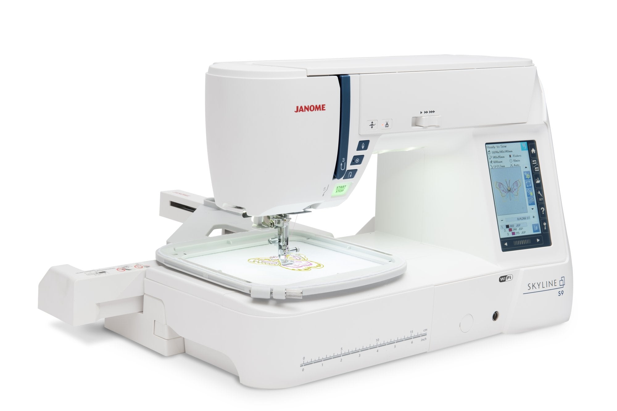 Janome Skyline S9 Sewing + Embroidery Machine 