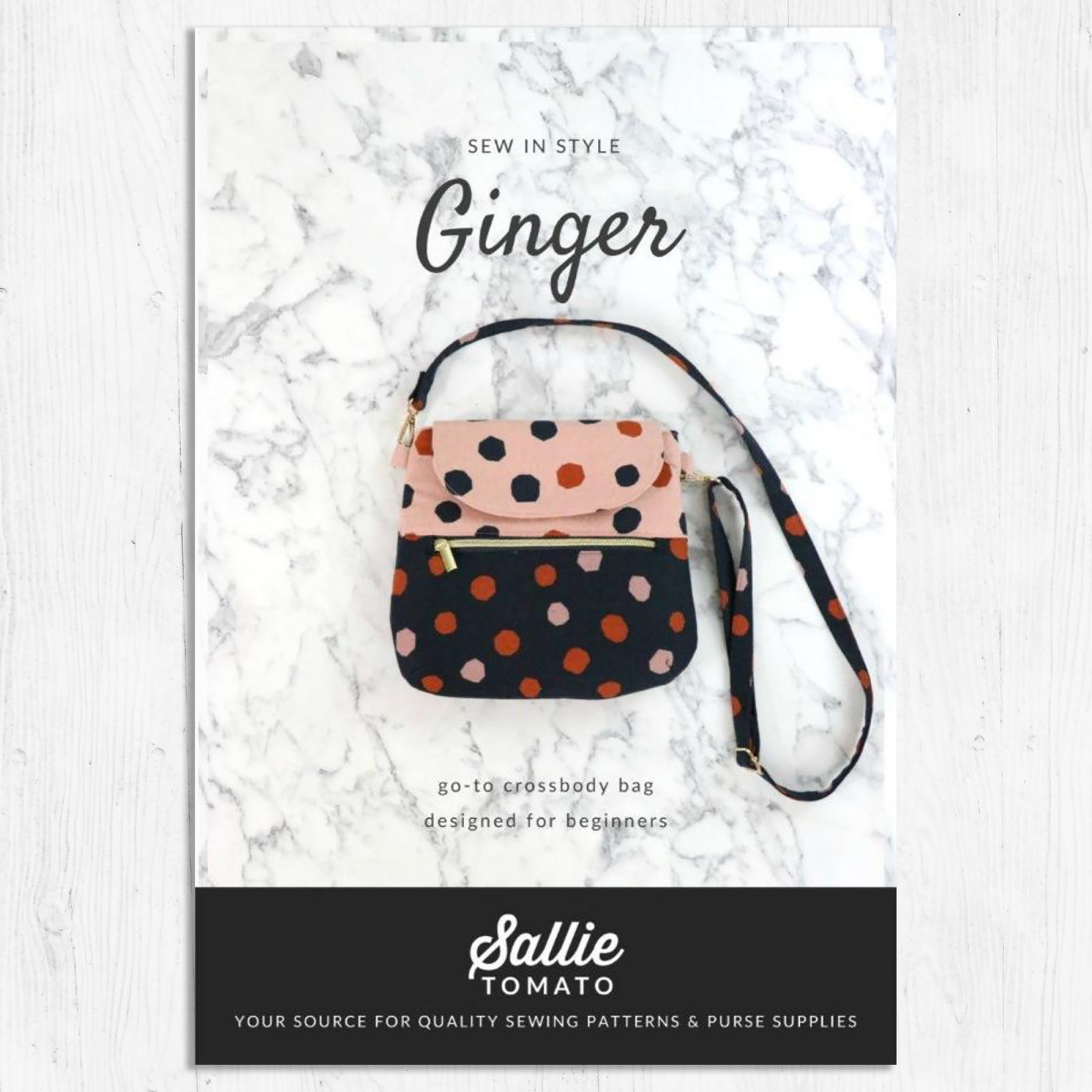 Sallie Tomato - Ginger Bag Pattern