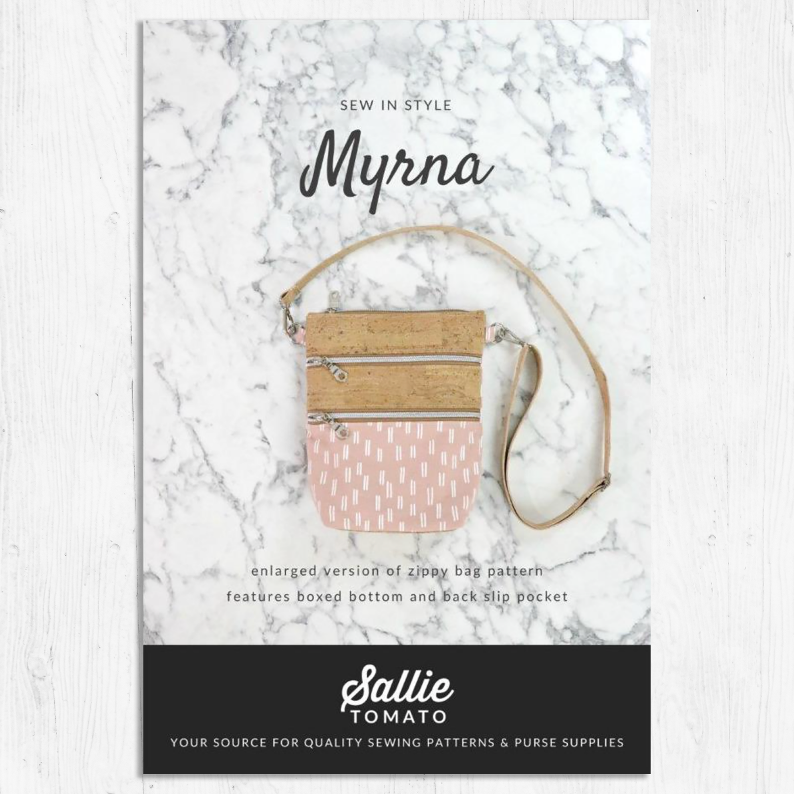 Sallie Tomato - Myrna Bag Pattern