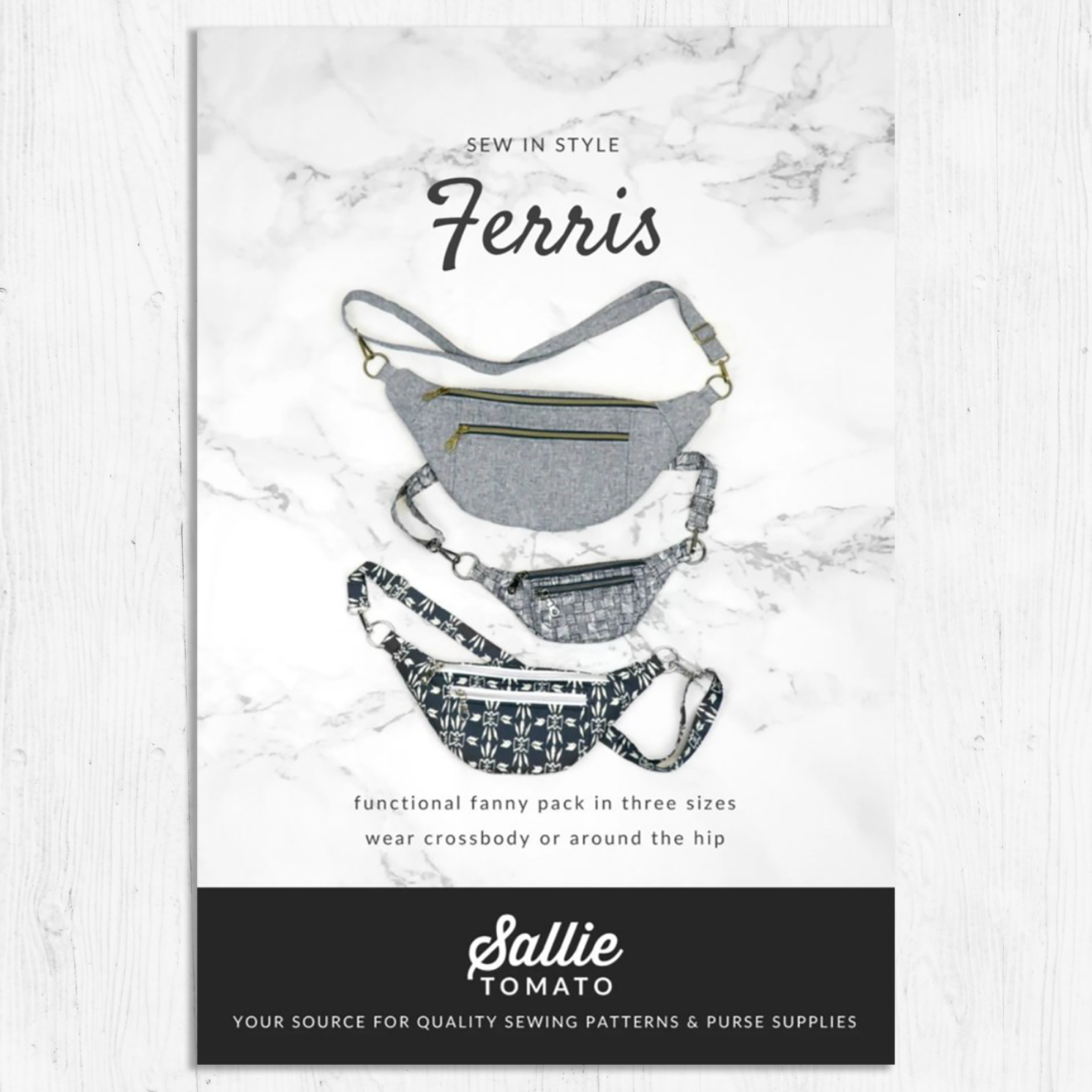 Sallie Tomato - Ferris Bag Pattern