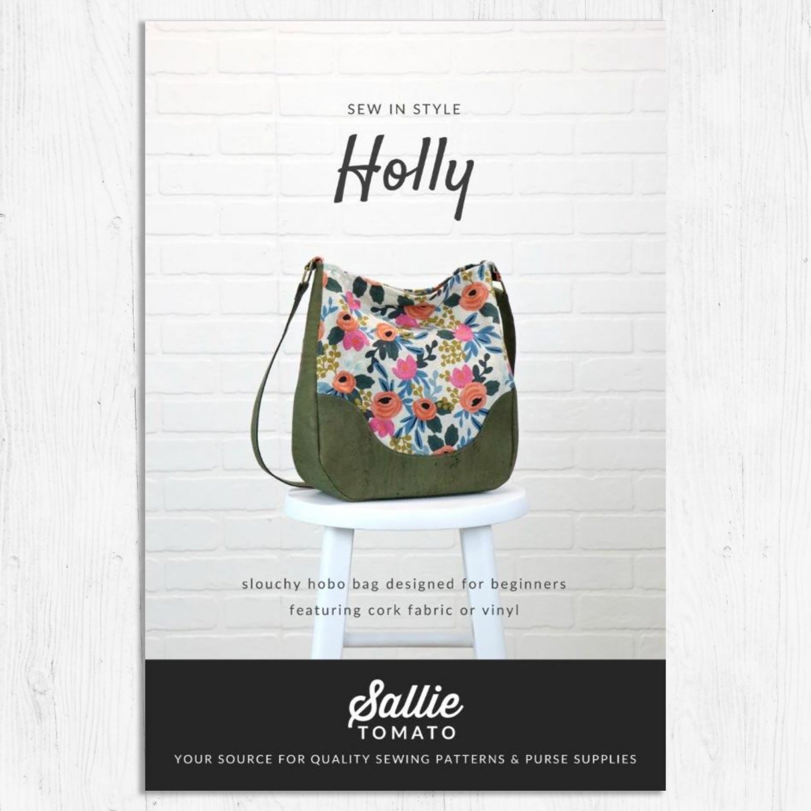 Sallie Tomato - Holly Classic Hobo Bag 