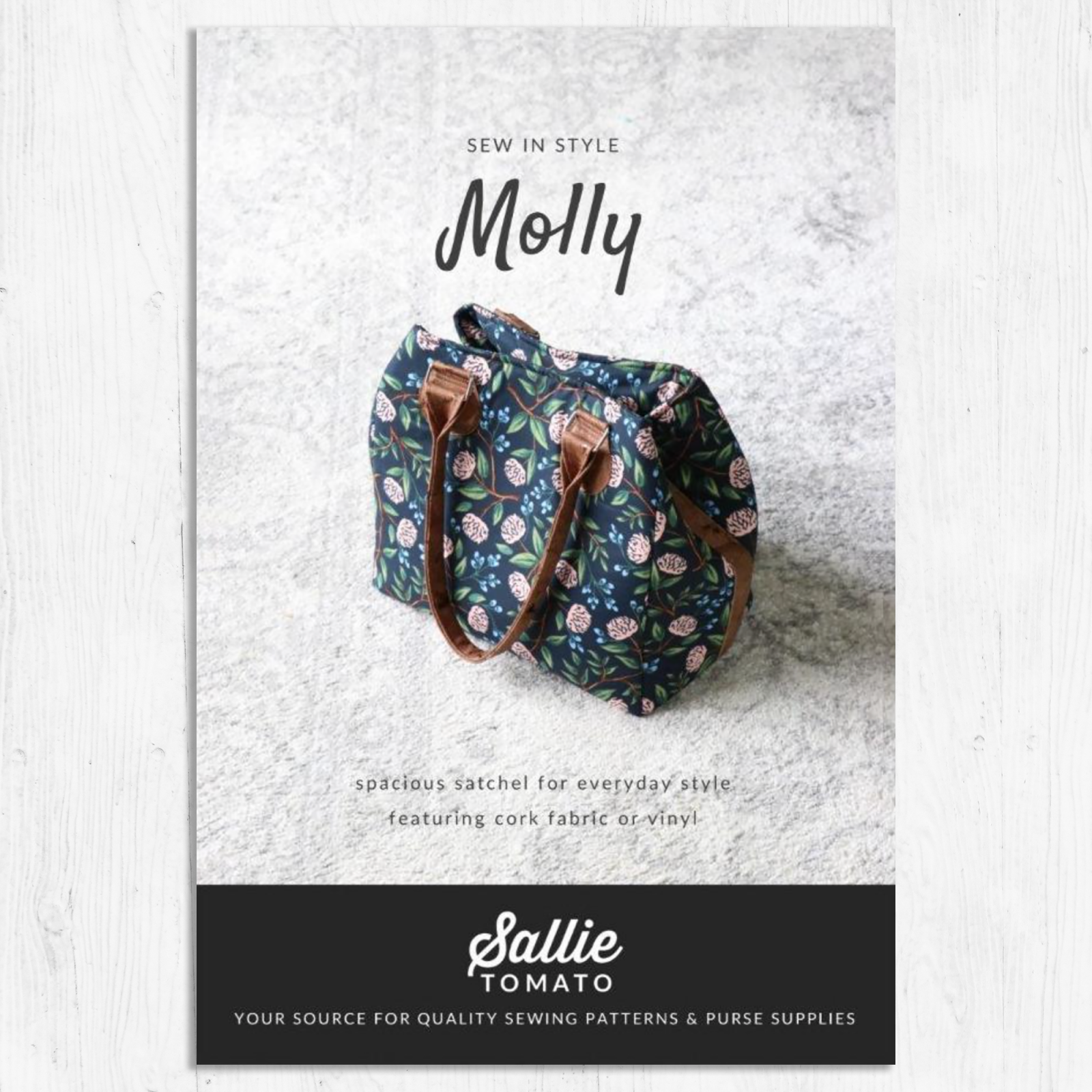 Sallie Tomato- Molly Bag Pattern