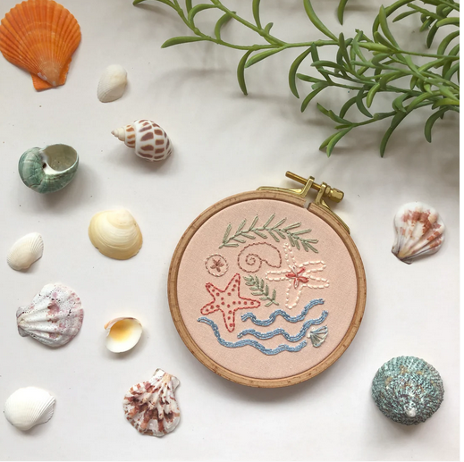 Seaside Treasures Embroidery Kit 