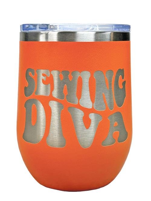 Tumbler - Sewing Diva - 12oz