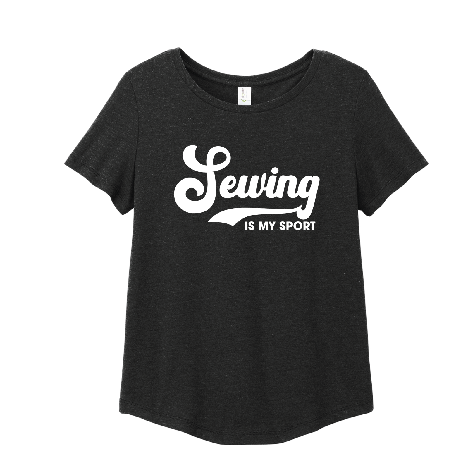 Sewing Is My Sport Women's Tee - Black