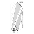 Skinny Robin 16-Point Mariner's Compass Book and Ruler Combo