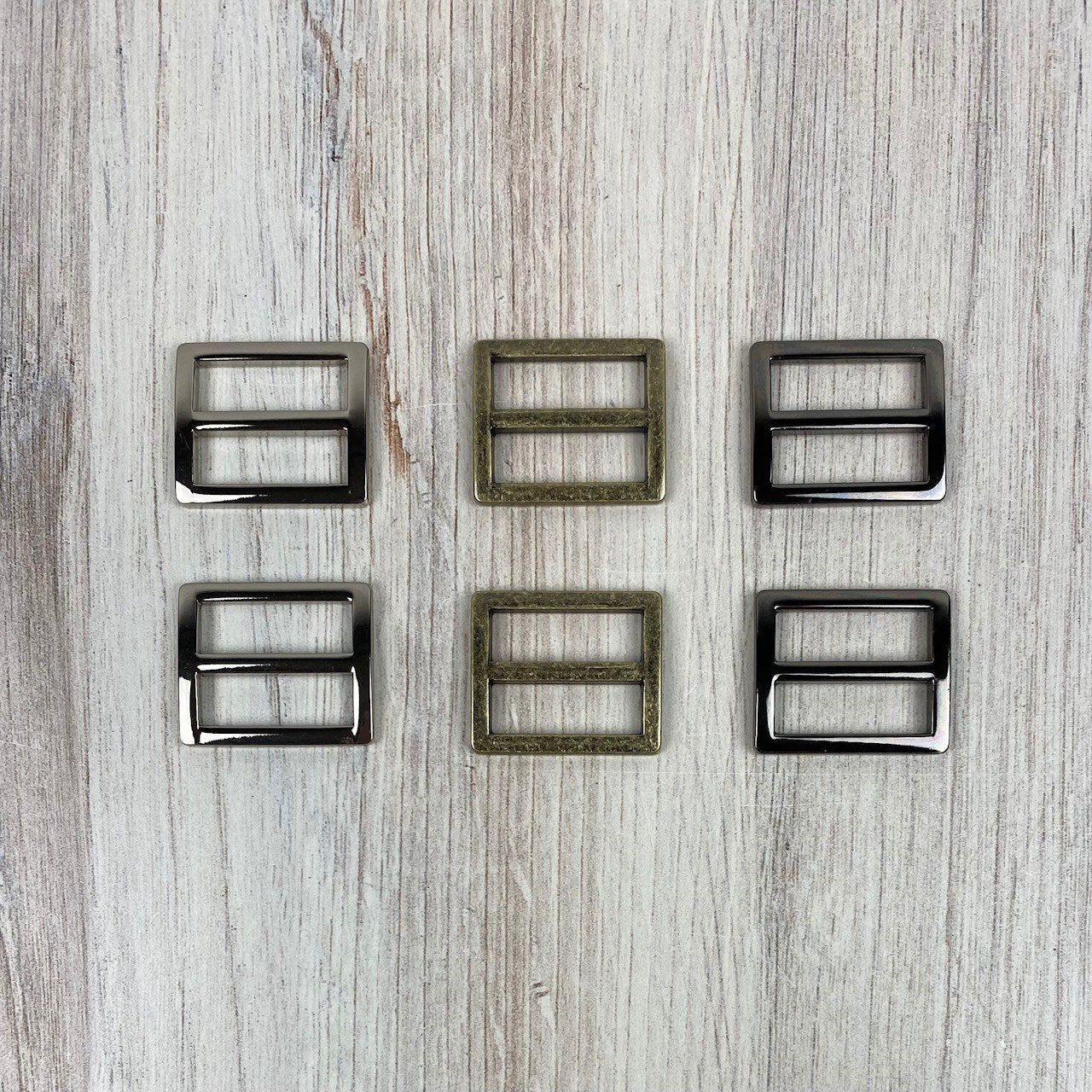 Emmaline - Flat Strap Slider - 1" - Set of 2