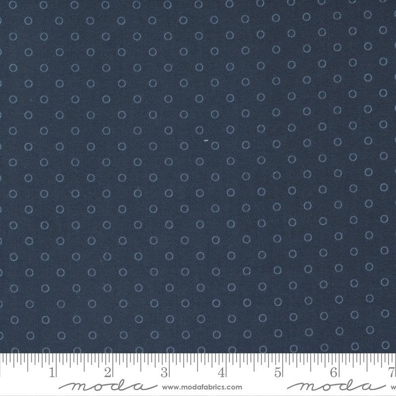 Nantucket Summer - Smitten Dots - Navy