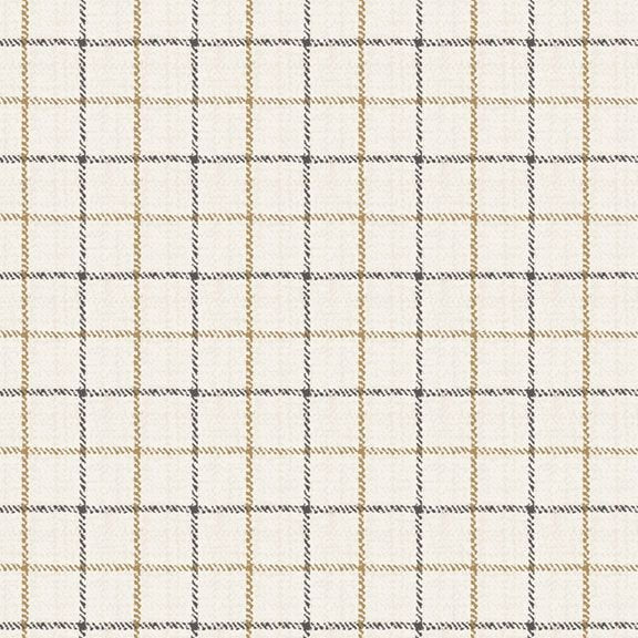 Primo Plaid - Soft Focus - Cream Flannel
