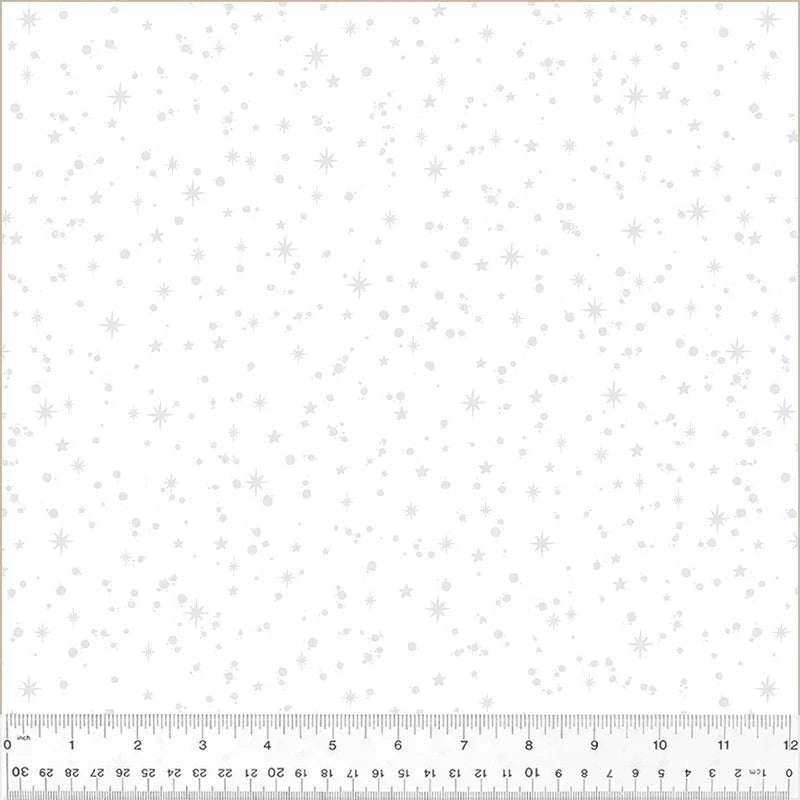 Frosting - Starry Skies - White on White